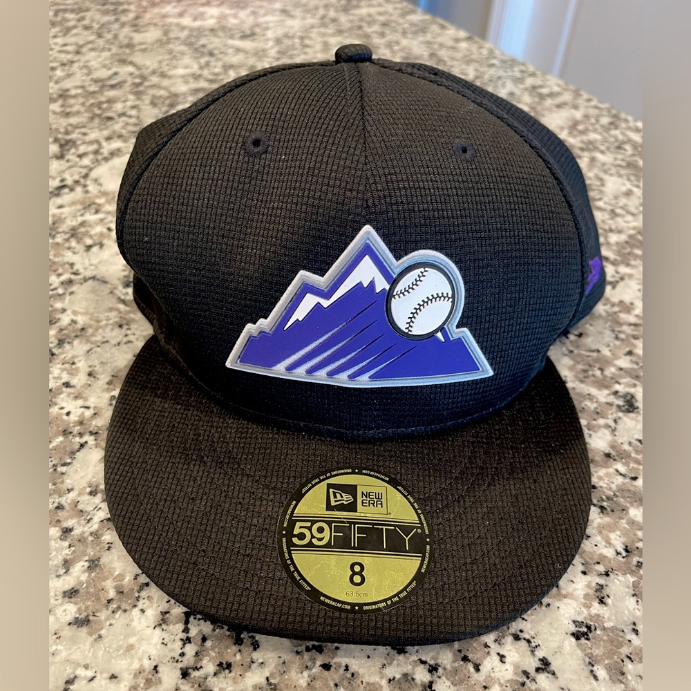 New Era Colorado Rockies Clubhouse Collection 59FIFTY FITTED Cap, Size 8